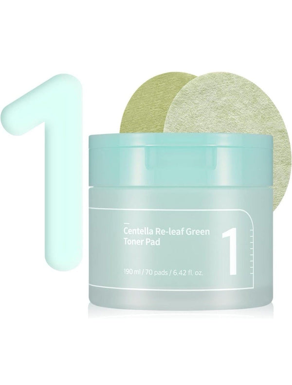 numbuzin - No.1 Centella Re-Leaf Green Toner Pad