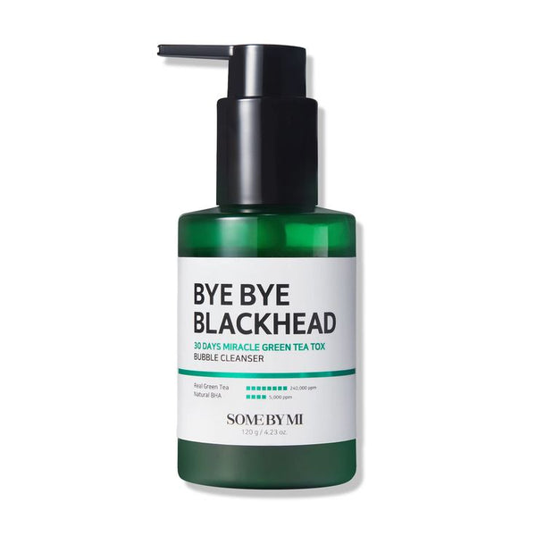 SOME BY MI - Bye Bye Blackhead 30 Days Miracle Green Tea Tox Bubble Cleanser