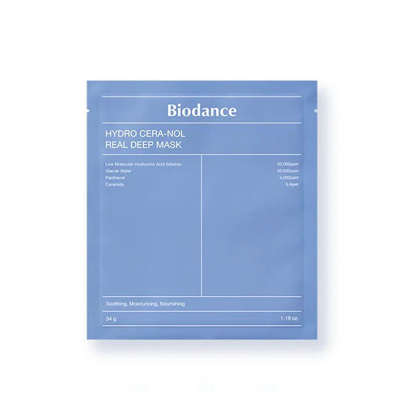 BIODANCE Hydro Cera-Nol Real Deep Mask Sheet