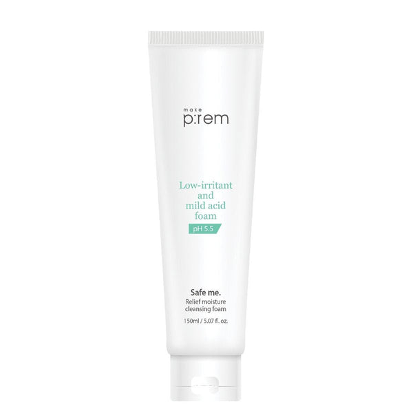 MAKE P:REM- Safe Me. Relief Moisture Cleansing Foam