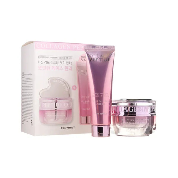 TONYMOLY - Collagen Peptide V Fit Guasha Cream Special Set